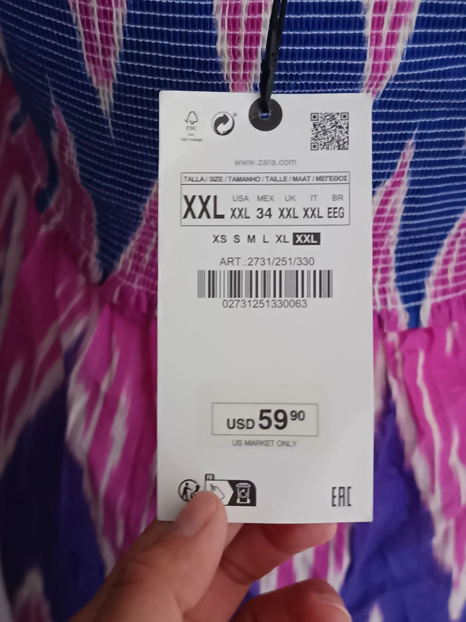 Vestido Zara tamanho XXL ou 44 – photo 5